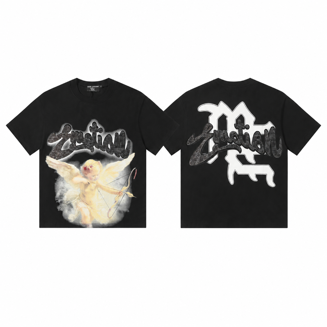 Camiseta Mixed Emotion Cupid – Negro.